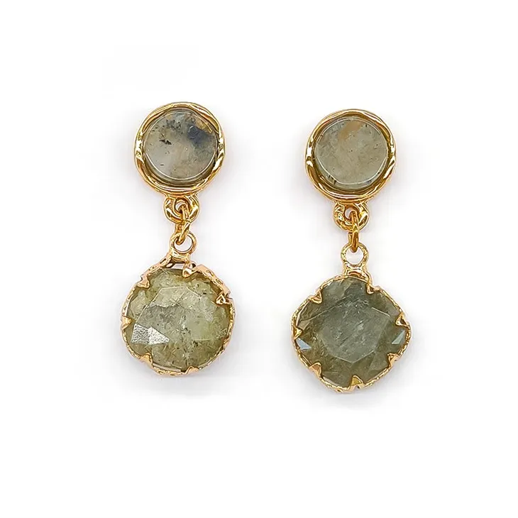 Marmori vihreä pisarakorvakoru