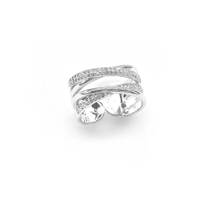 Silver Coil Harjatut renkaat