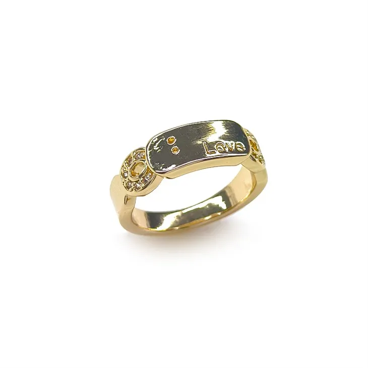 Yksinkertainen timanttisormus