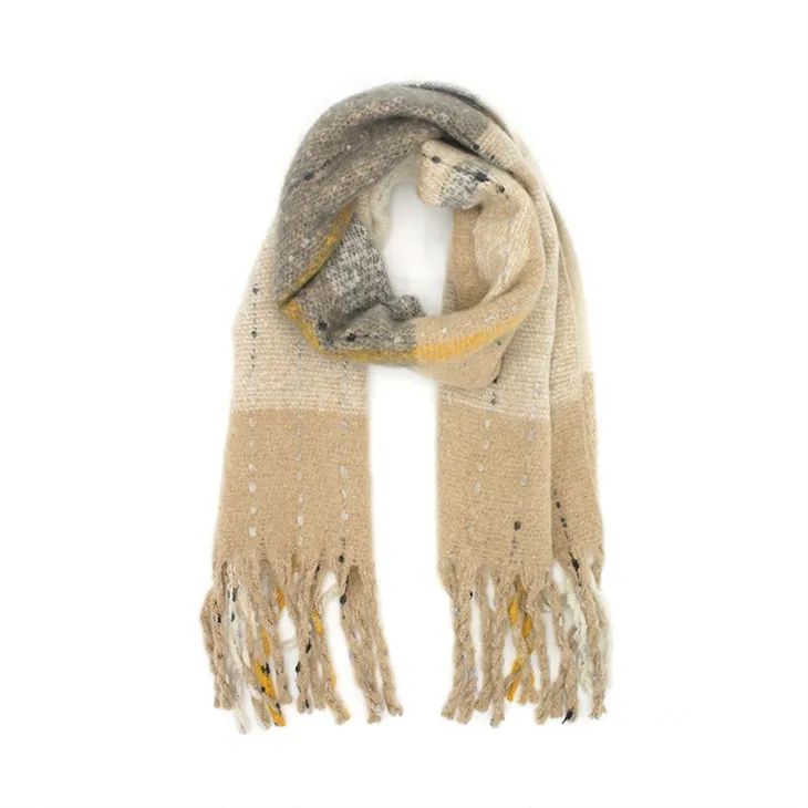 Vintage polyesterihuivi